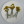 Golden Chrysanthemum with Stem